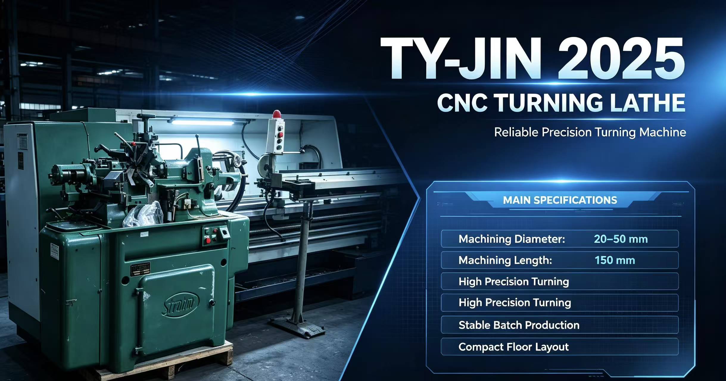 TY-JIN 2025 CNC turning lathe