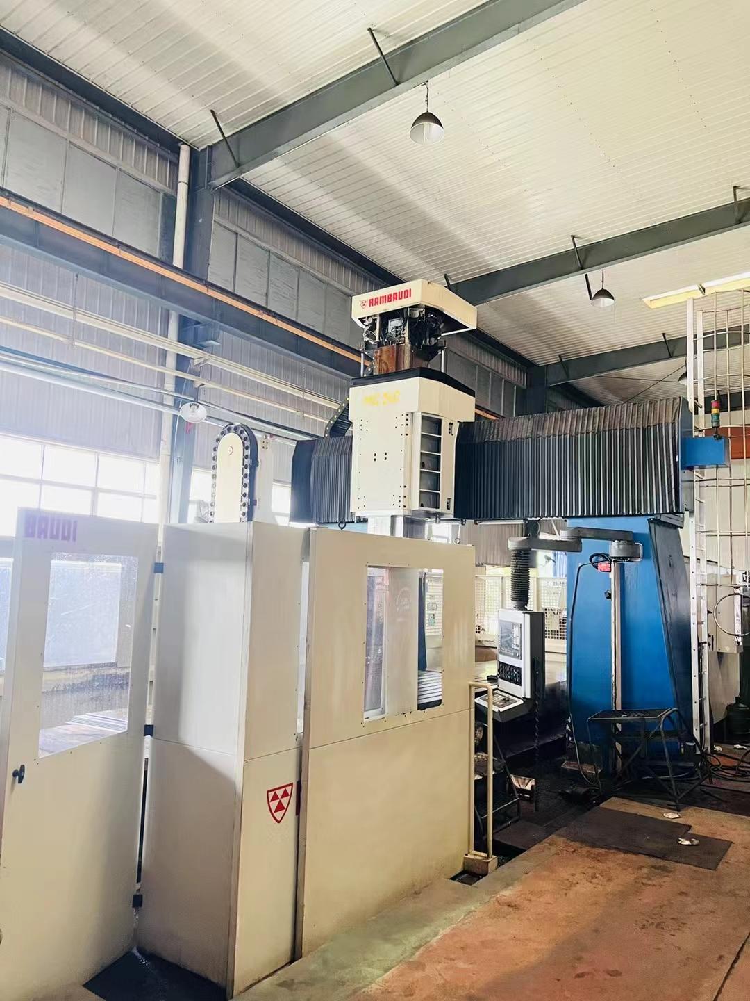 Pentahedral machining center